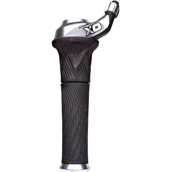 Sram Mando X0 Grip Shift 2 velocidades Lock-On delantero Plata