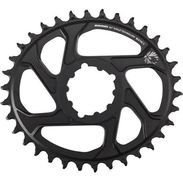 - Sram Plato X-Sync Eagle Oval 34 dientes DM 6o Negro
