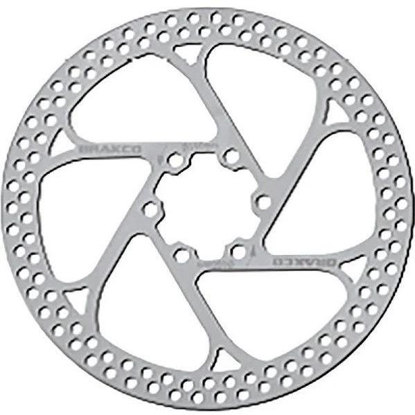 XLC BR-X79 Disco de freno 180mm Plata 6 agujeros