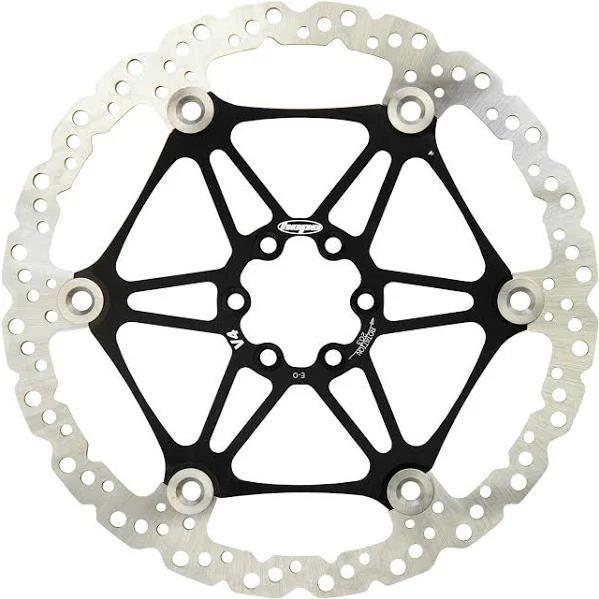 Disco de freno Hope V4 Ventilado 6 Tornillos 203 mm Negro