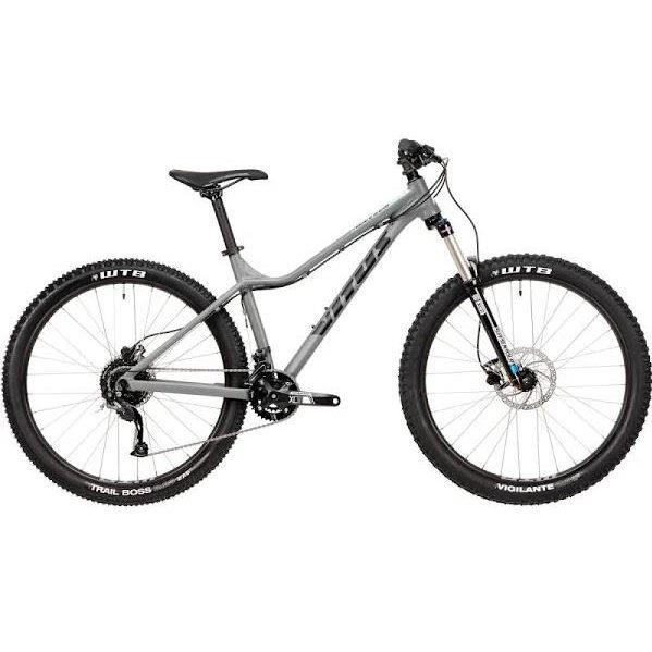 Bicicleta rígida Vitus Nucleus 27 VRW para Mujer (Altus, Plato doble, 9 velocidades, 2020) XS Grey Mint bicicletas de MTB rígidas