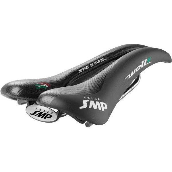 Selle SMP Well S Sillín de Bicicleta 138mm Carbono - Negro