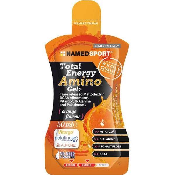 NAMEDSPORT Gel Total Energy Amino Naranja 50ml