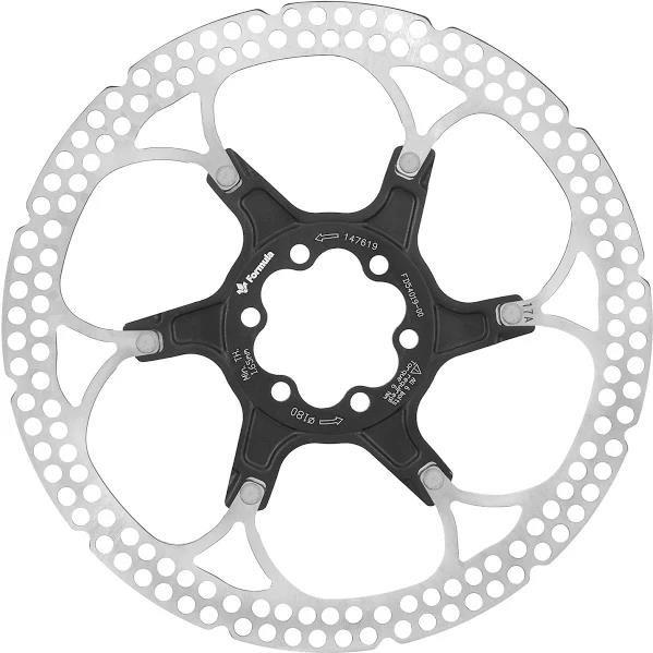 Formula Disco de freno Floating 180mm 6 agujeros Negro
