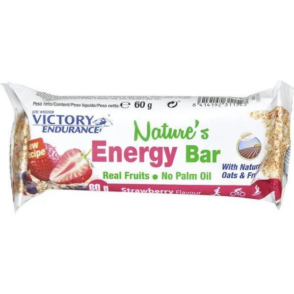 Natures Energy Bar - 60g Sabor Fresa - Victory Endurance