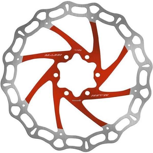 Massi Disco freno suelto 84gr Rojo 160mm