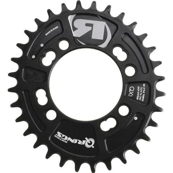 Rotor Q-Ring Plato MTB QX1, Black