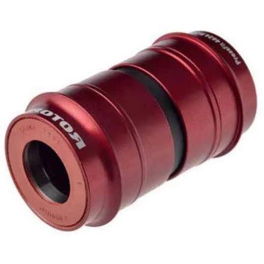 pedalier Rotor Pressfit 4624 (rodamientos cerámicos) - MTB BB86 Rojo