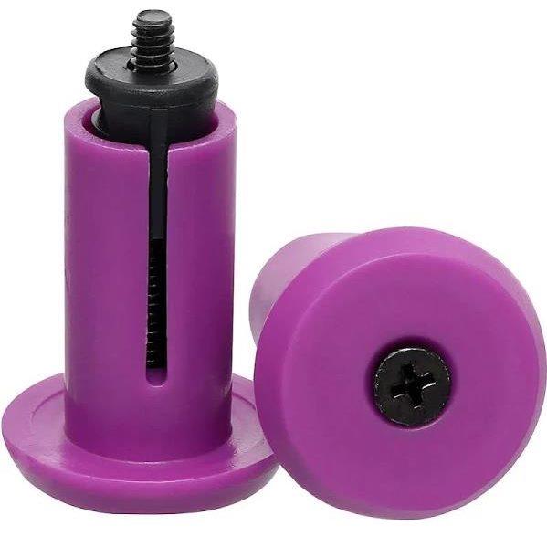 Tapones de Manillar Blank - Morado - Pair