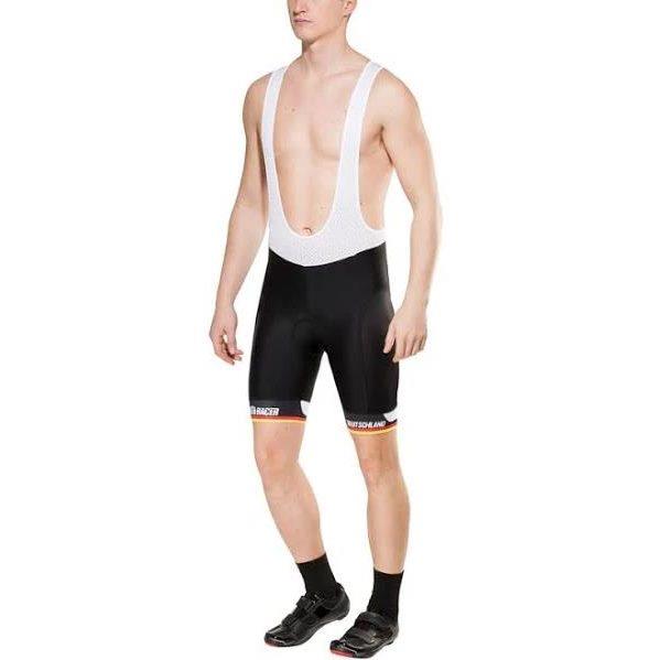 Bioracer Germany Race Proven - Culotte corto con Tirante - Negro