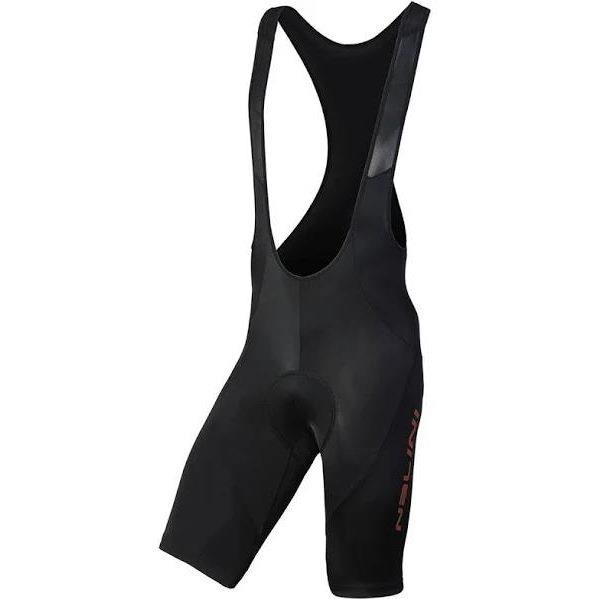 Culotte corto con tiras Nalini AHS Squadra Negro Rojo