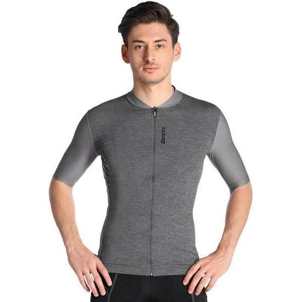 SANTINI Classe Maillot mangas cortas, para hombre, M, Maillot ciclista, Ropa ciclismo