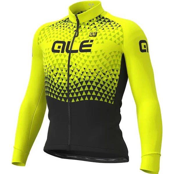 Maillot Alé Summit - Black Fluo Yellow | Maillots