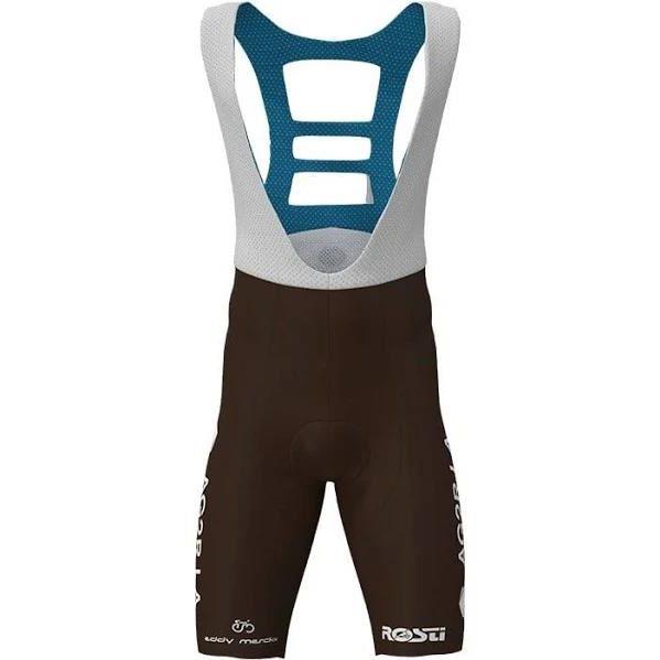 AG2R la MONDIALE Pro Race 2020 Culotte corto con tirantes, para Hombre,   M, Culotte ciclismo, Ropa ciclismo