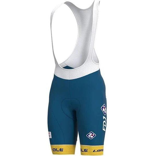 GROUPAMA FDJ Campeón sueco 2020 Culotte corto con tirantes, para hombre,   S, Culotte ciclismo, Ropa ciclismo