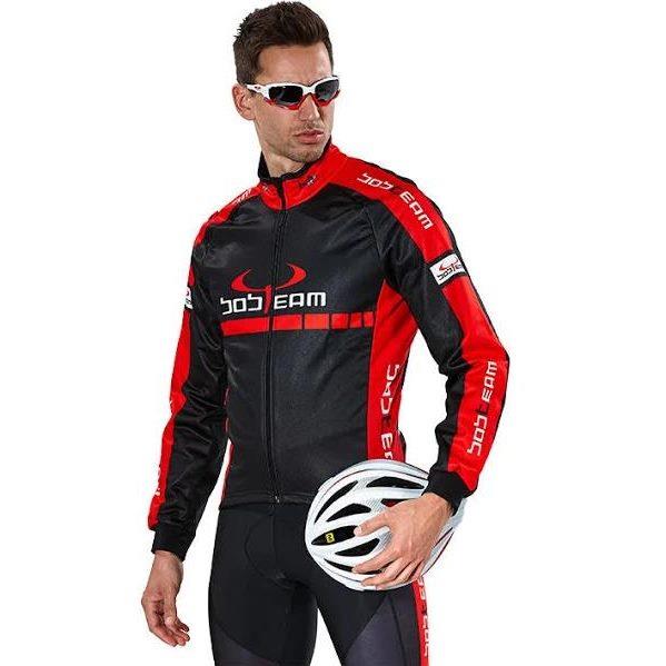 Chaqueta para bici, BOBTEAM Chaqueta térmica, para Hombre, Ropa ciclismo Recambios