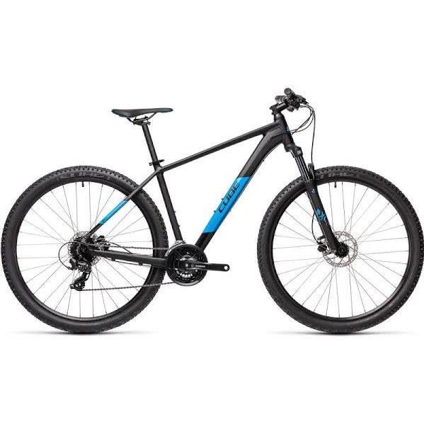 Bicicleta rígida de MTB Cube AIM Pro (29, 2021) - 19  Black - Blue