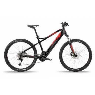 BH ATOM 27 5 MTB Electrica rigida Shimano Alivio 9s 500 WH 27 5 Negro Rojo 2021 165 177 cm