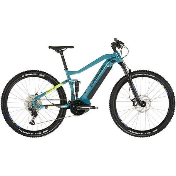 Haibike FullNine 5, blue/canary