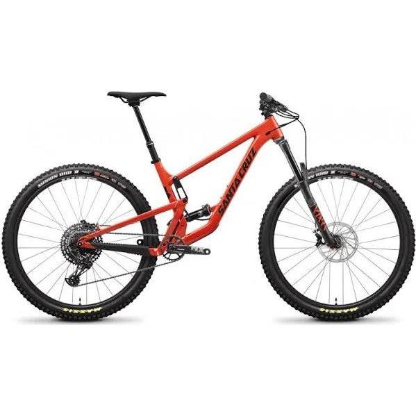bicicleta de Montana con Suspension completa Santa Cruz Hightower al 29 39 39 Sram NX Eagle 12V Smoke Ember y Carbon 2021 165 175 cm